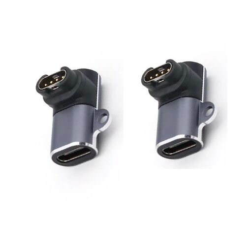 Garmin Micro USB Female Adapter - Vertical Angle, 2-Pack