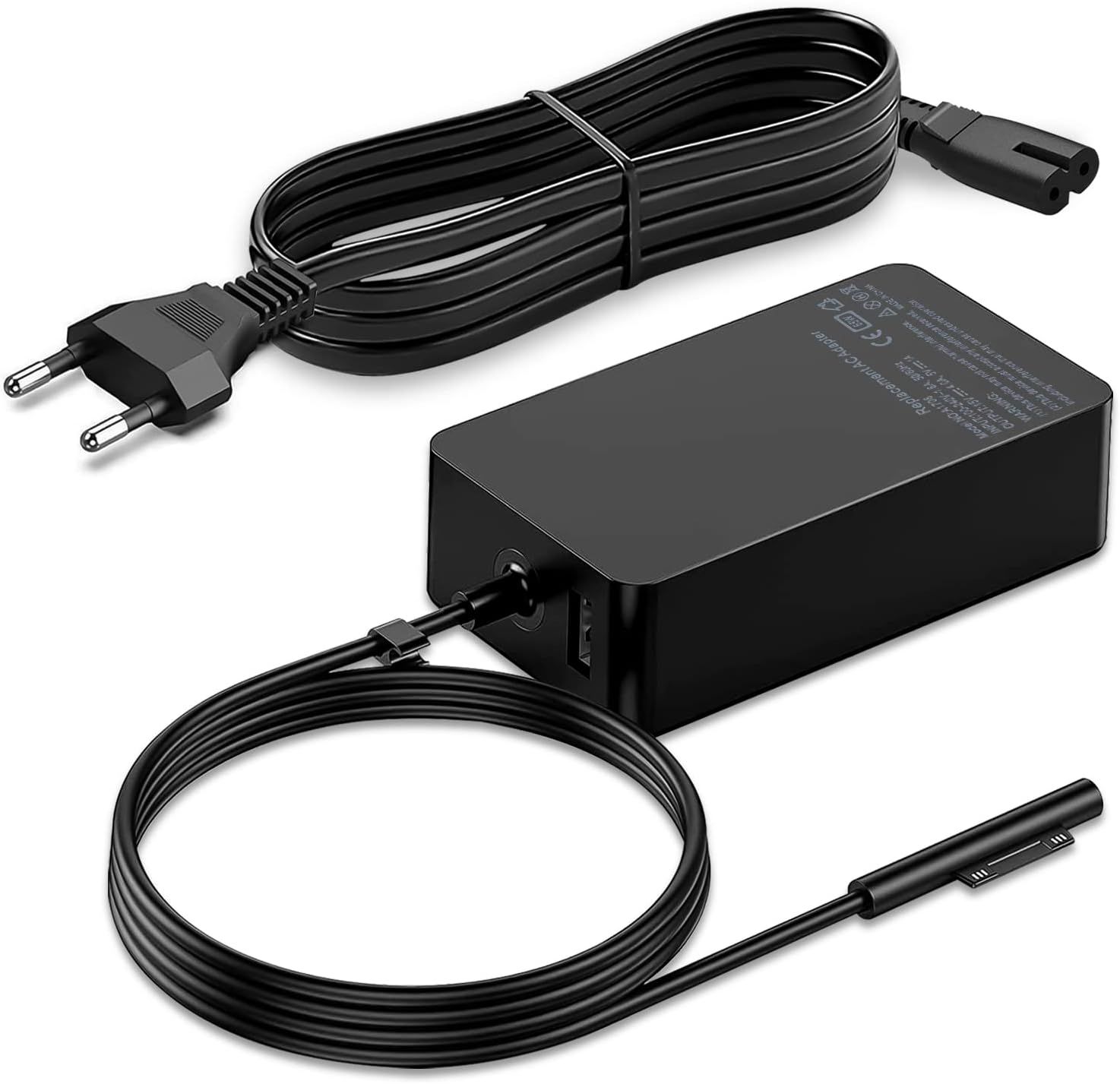 HobbyTech 44W Power Adapter for Microsoft Surface Pro 3/4/5/6/7 (15V / 2.58A)