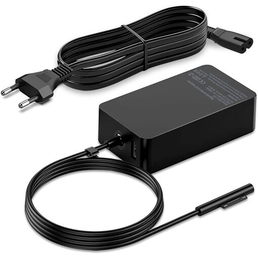 Adaptateur d'alimentation HobbyTech 44W compatible avec Microsoft Surface Pro 3/4/5/6/7 (15V / 2,58A)