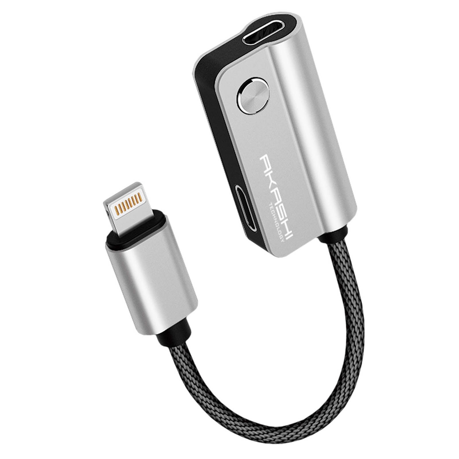 Akashi Lightning to Lightning Adapter for iPhone/iPad/iPod (14cm)