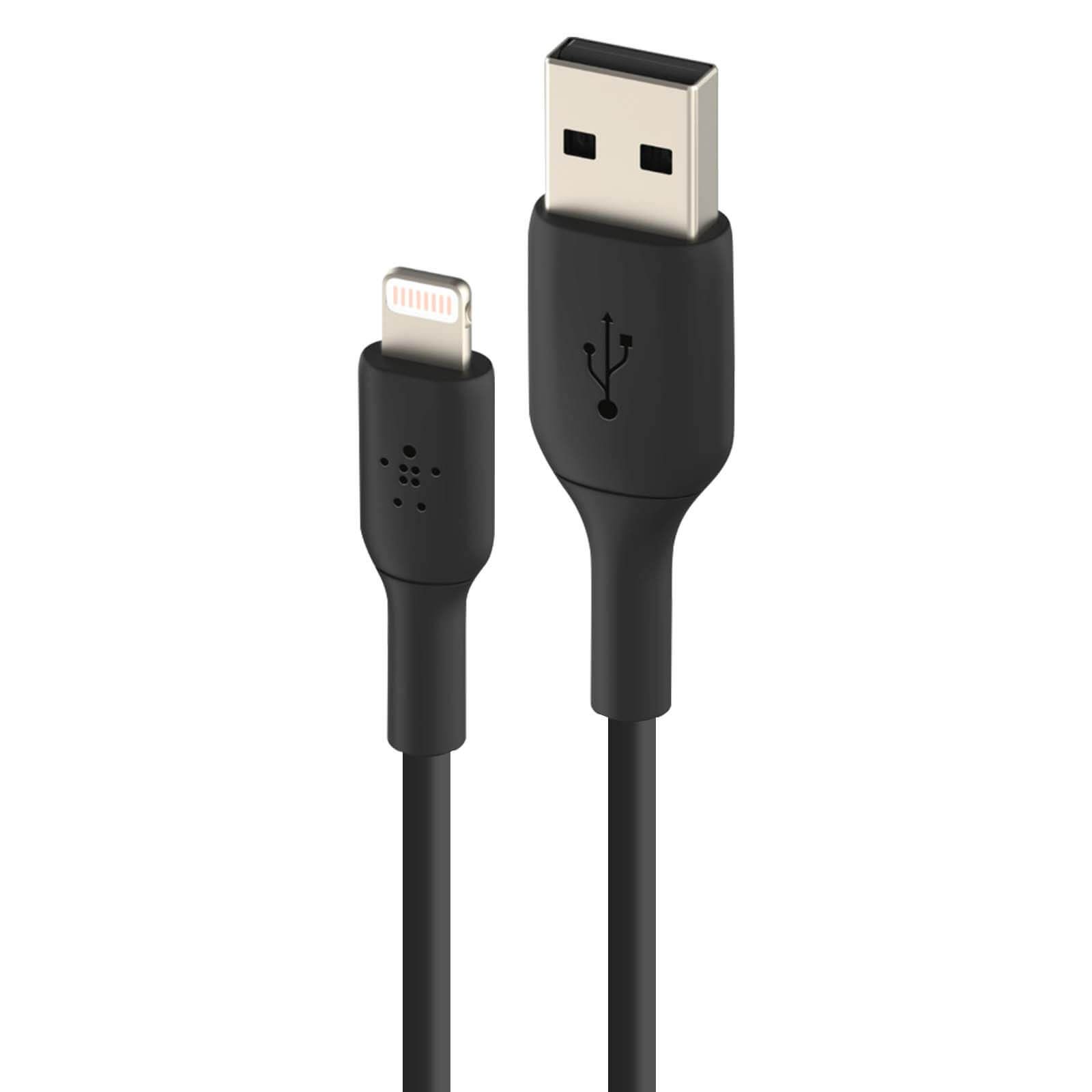 Belkin USB to iPhone / iPad Lightning MFI Charge & Sync Cable 1m Black