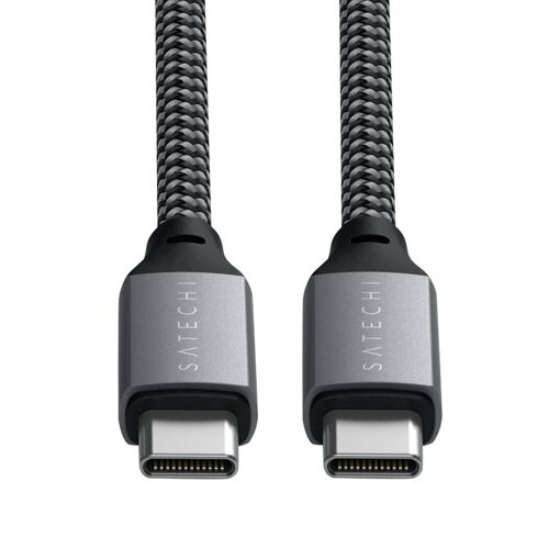 Câble USB-C vers USB-C 100W Satechi Gris