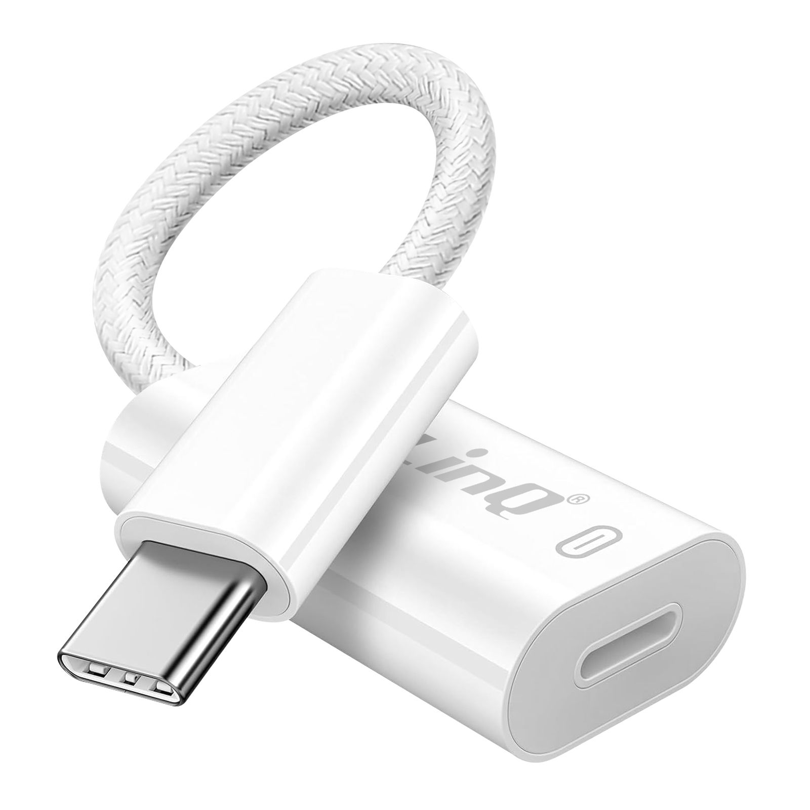 LinQ USB-C to Lightning Fast Charge Power 60W Adapter (White)