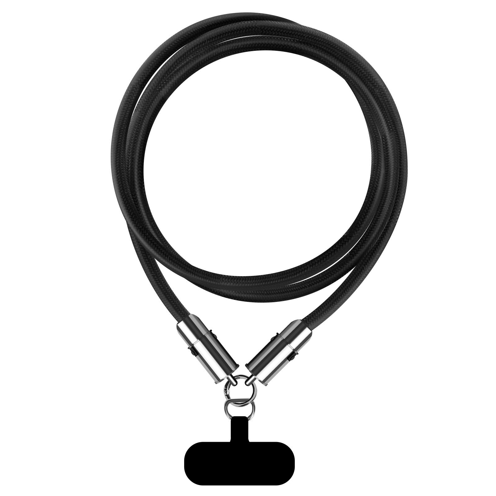 Avizar Neck Cable with USB C to Lightning Connector, 1.2m Black