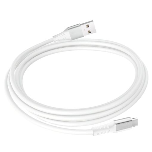 Câble USB vers USB-C LinQ 36W, longueur 1,2 m, blanc