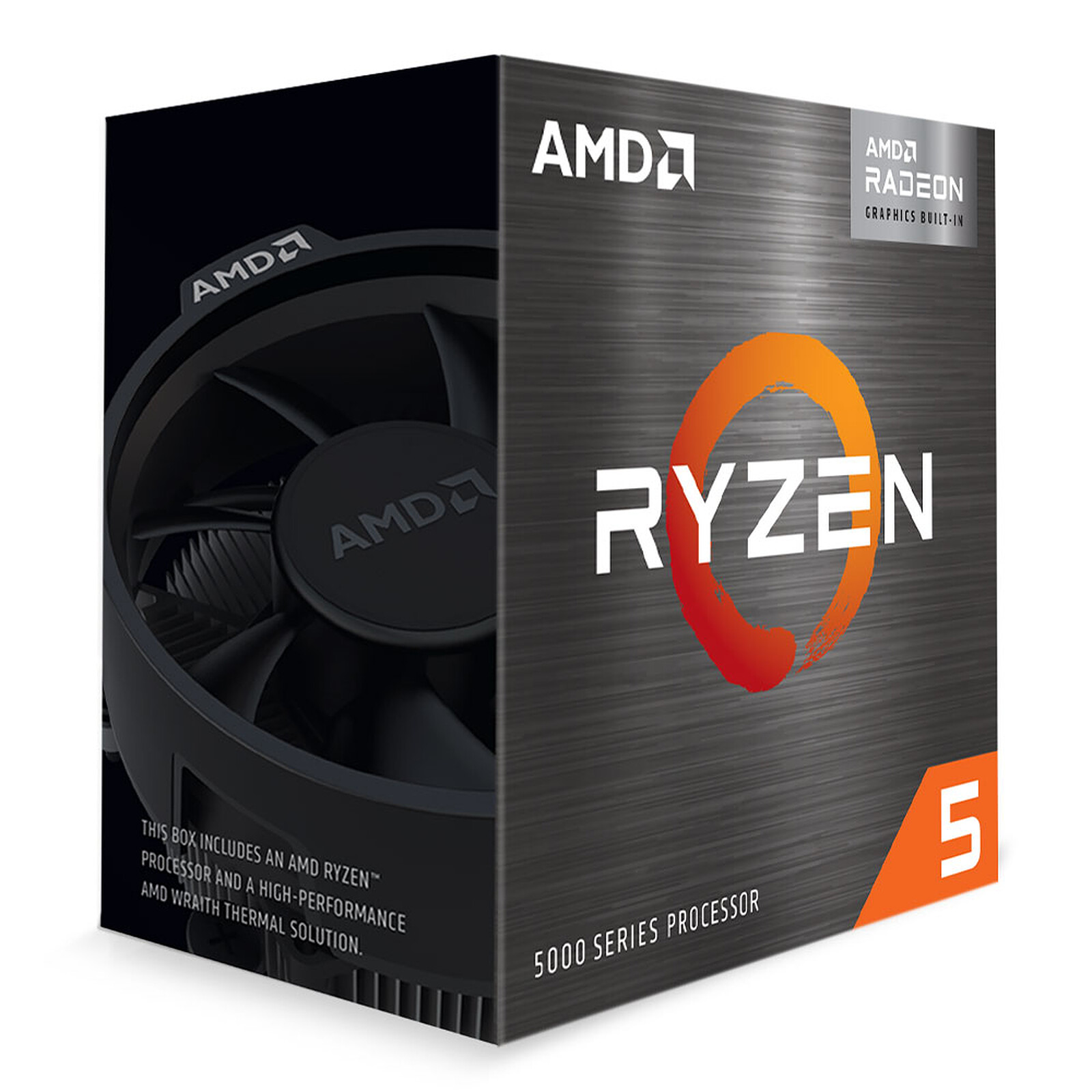 AMD Ryzen 5 5600GT Wraith Stealth Processor (3.6 GHz up to 4.6 GHz)