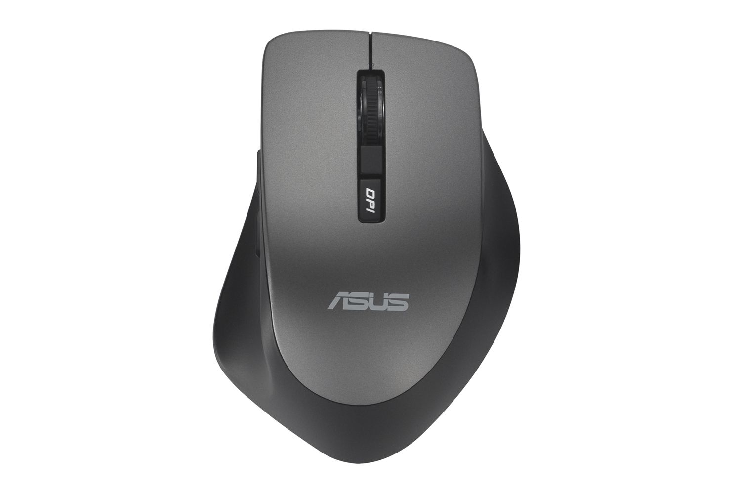 ASUS WT425 Wireless Mouse 1600 DPI Ergonomic Right-Handed USB 2.0 Silent Adjustable Sensitivity Gray - Compatible with Windows/Mac