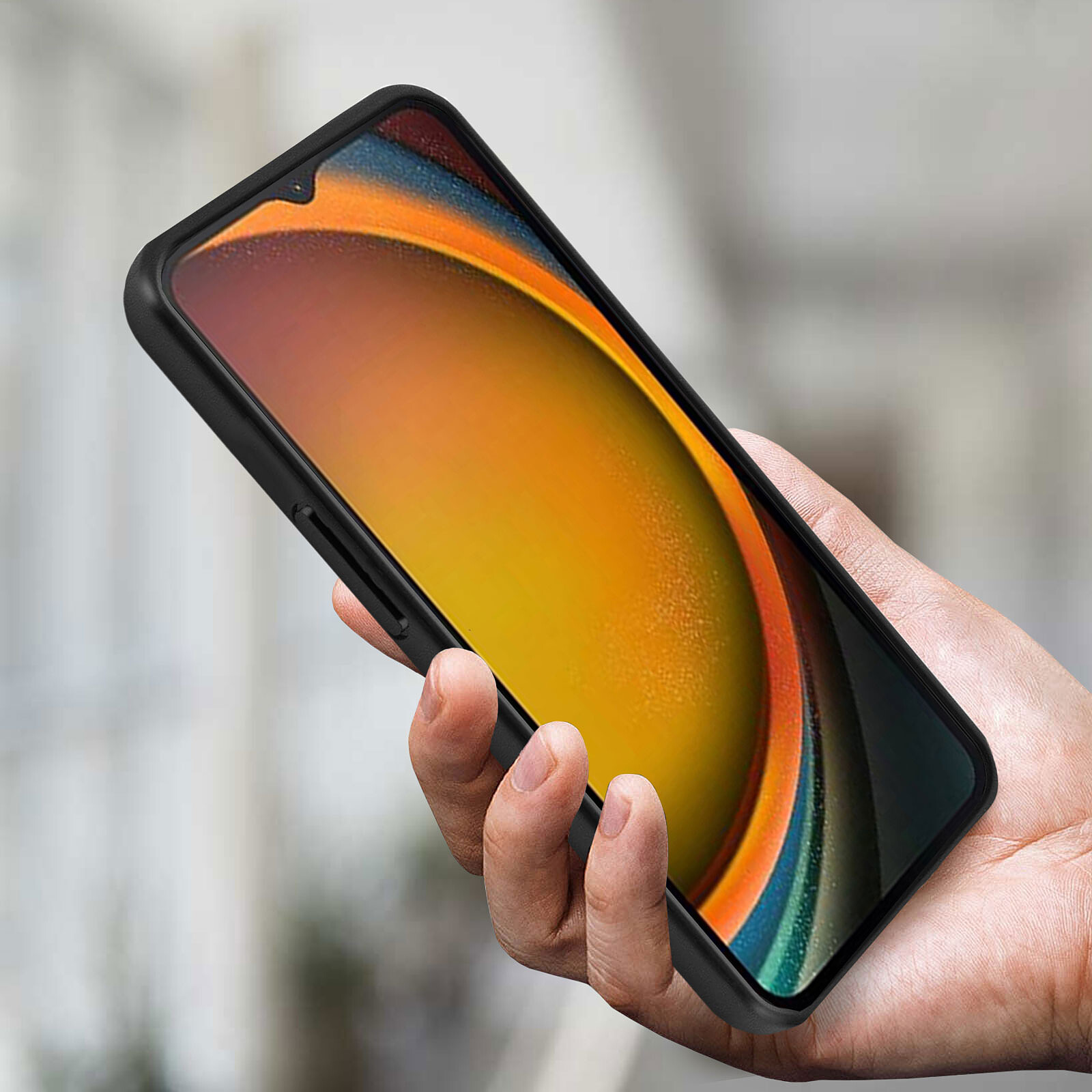 Akashi Silicone Cover Black Galaxy XCover 7