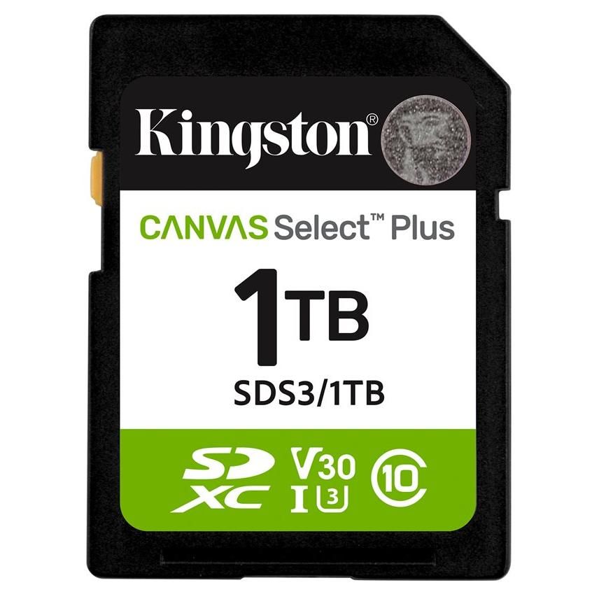 Kingston Canvas Select Plus 1TB SDXC UHS-I Memory Card