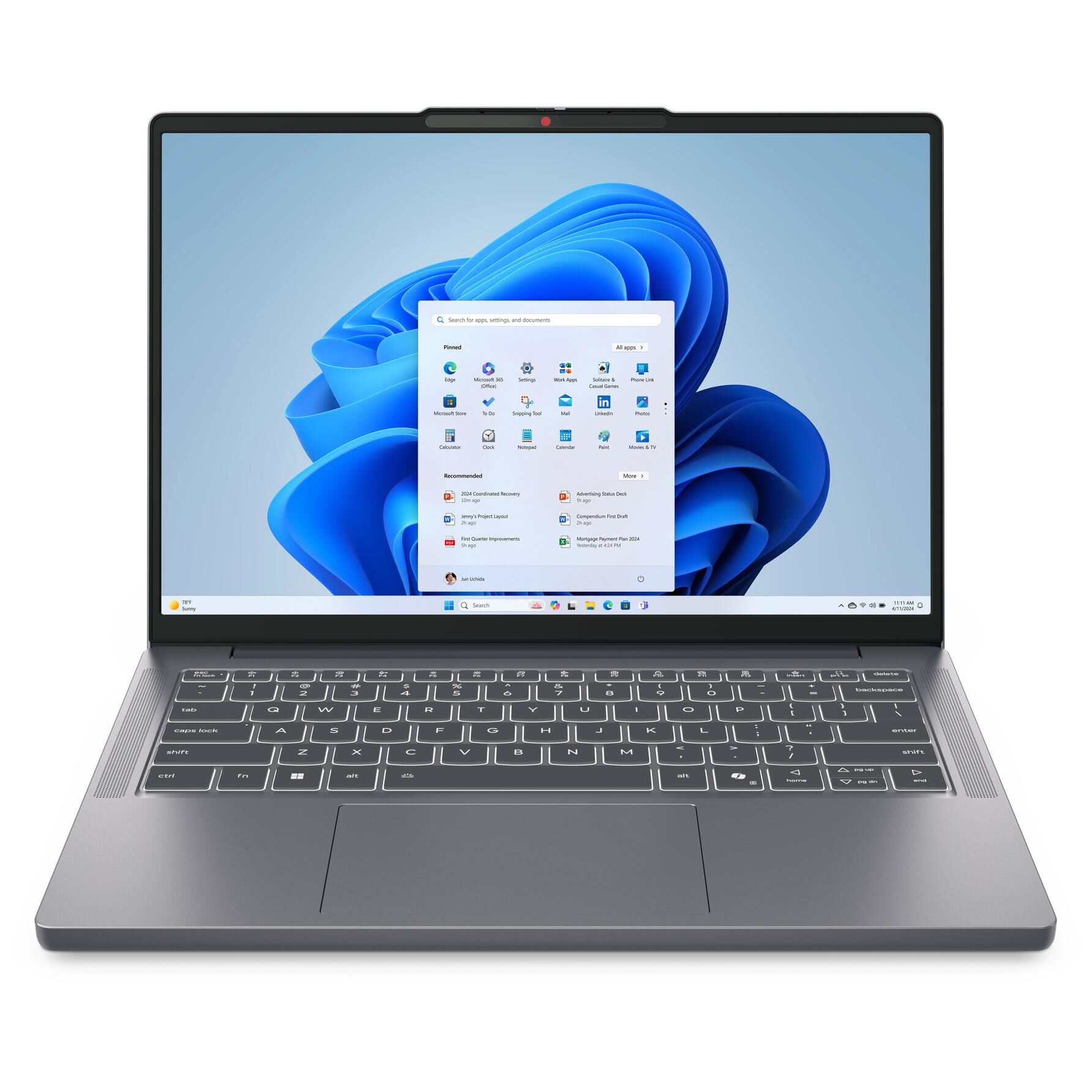 Lenovo IdeaPad Slim 3 14IRH10 83K0 - 14" Core i5 I5-13420H 16 Go RAM 512 Go SSD Intel UHD Graphics - Gris AZERTY