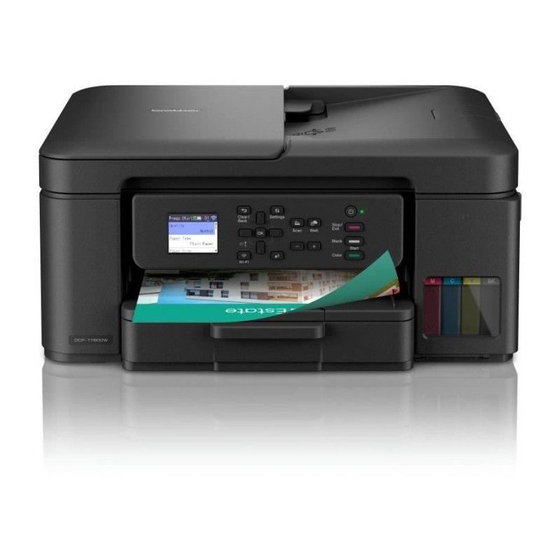 Brother Multi-Function Printer DCP-T780DW - Wi-Fi & Direct Wi-Fi - Inkjet - A4 Tank