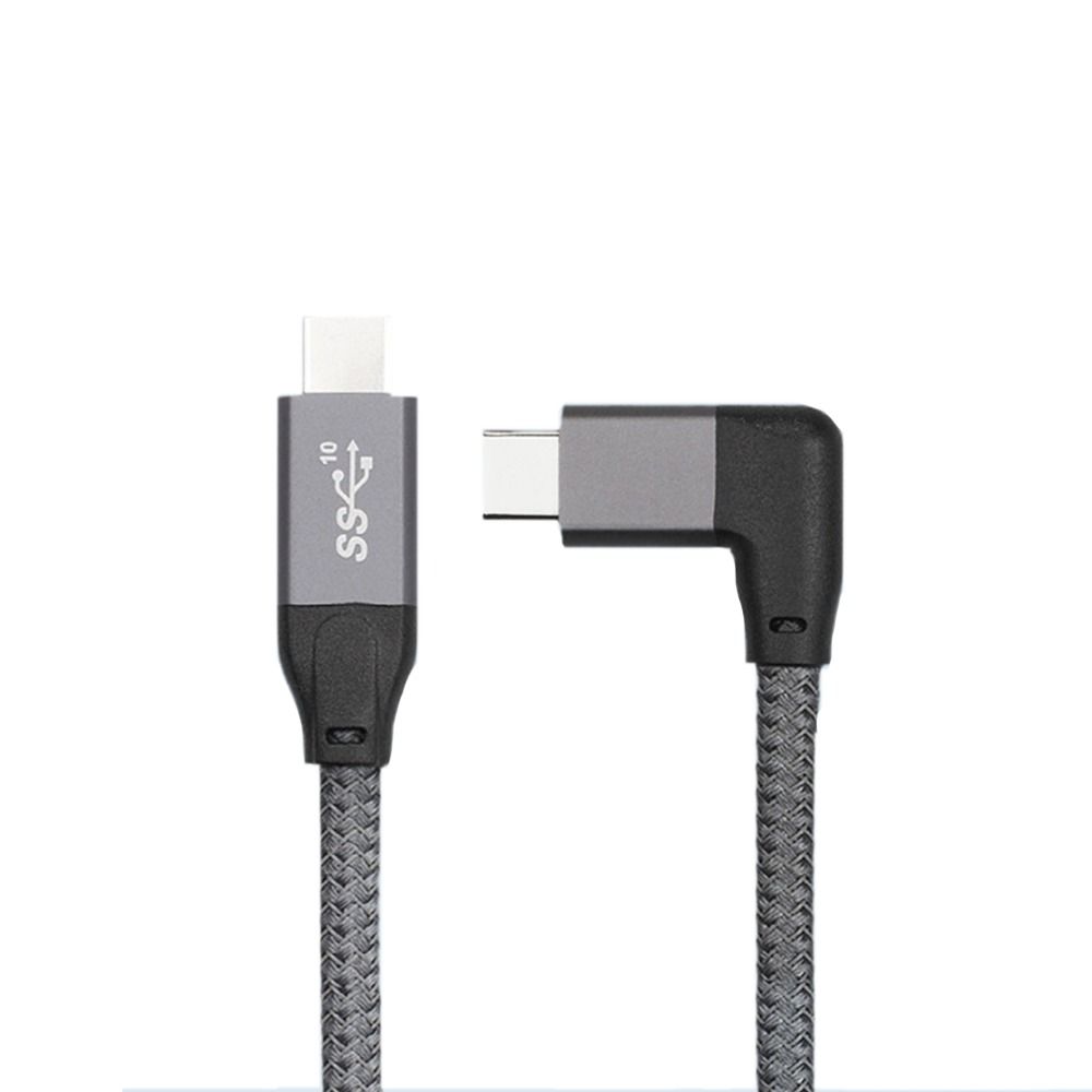 Câble de données INF USB-C vers USB-C 100W, 20Gbps, 4K, plié - Chargement rapide et transfert de données haute vitesse 1,5m