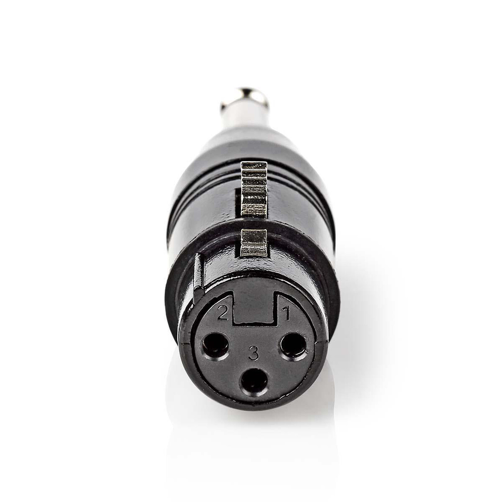 Adaptateur XLR mâle / prise mono 6.35 mm féminine