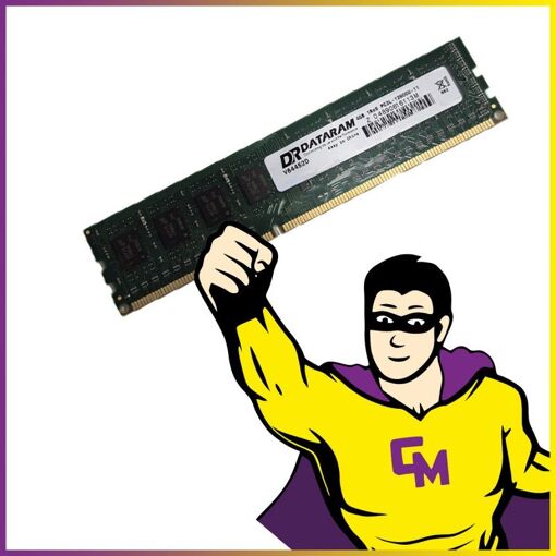 Memoria RAM de 4GB Dataram (V64452D, PC3-12800, 1600MHz, CL11)