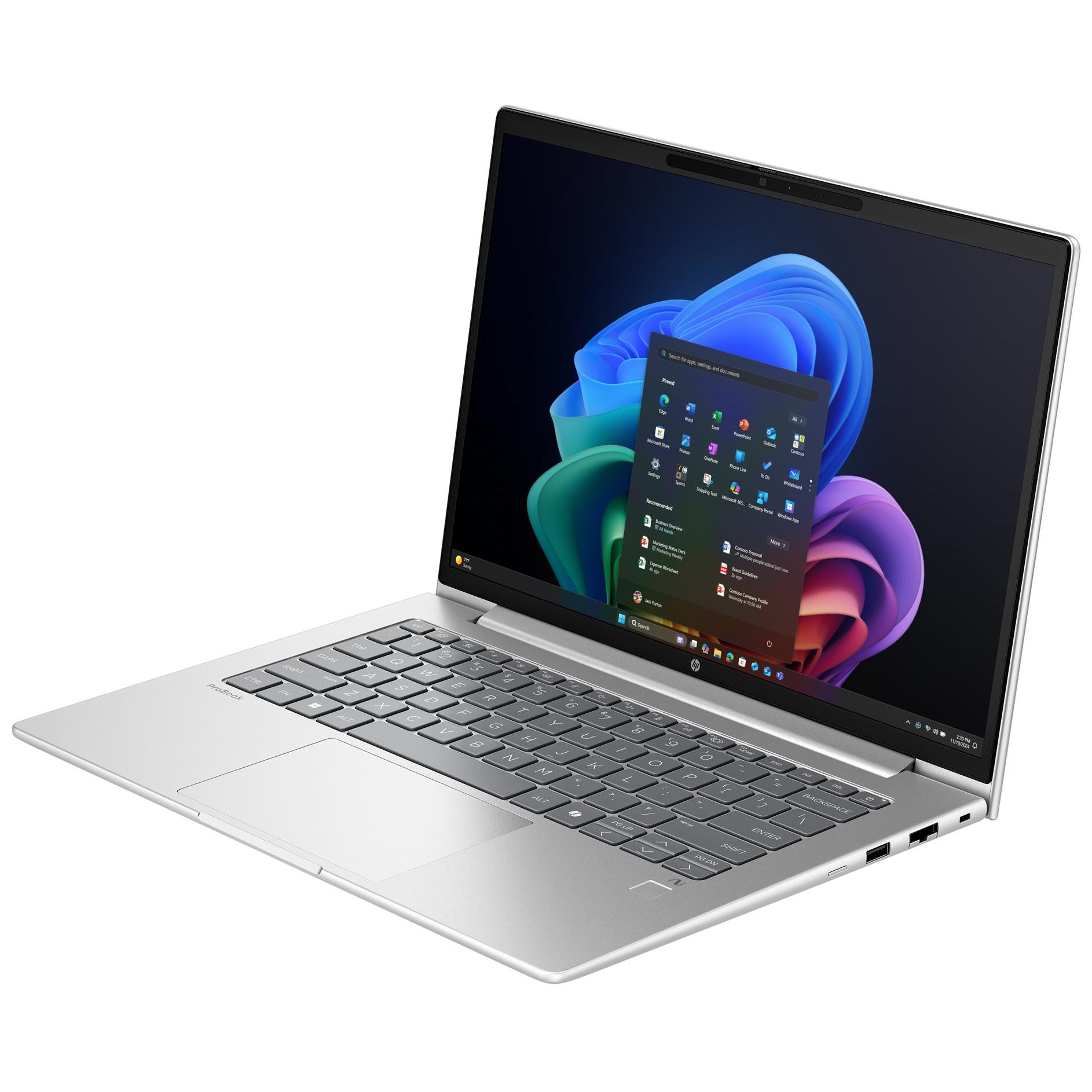 HP ProBook 4 G1q AI - 14" Snapdragon X, 16GB RAM, 512GB SSD, Qualcomm Adreno