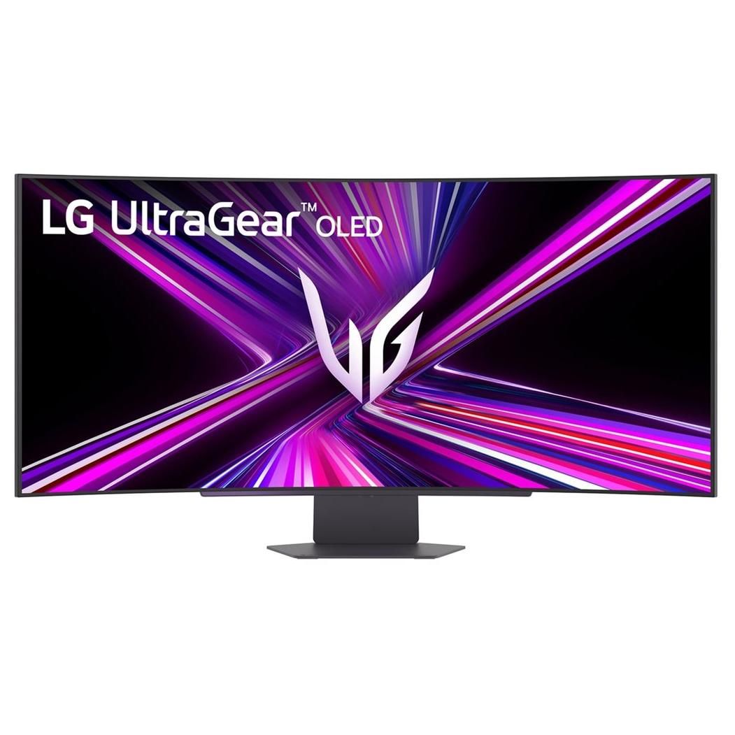 LG UltraGear 45GX900A-B OLED Gaming Monitor - 45' Curved - 3440 x 1440 UWQHD @ 240Hz - 1500000:1 - DisplayHDR 400 True Black - 0.03ms - 2x HDMI, DisplayPort, USB-C