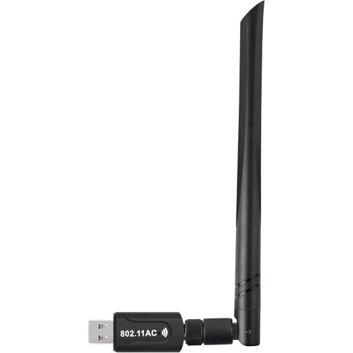 Adaptador Wi-Fi USB Filowa RTL8812BU 1300Mbps AC1300 Banda Doble 5.8GHz 2.4GHz