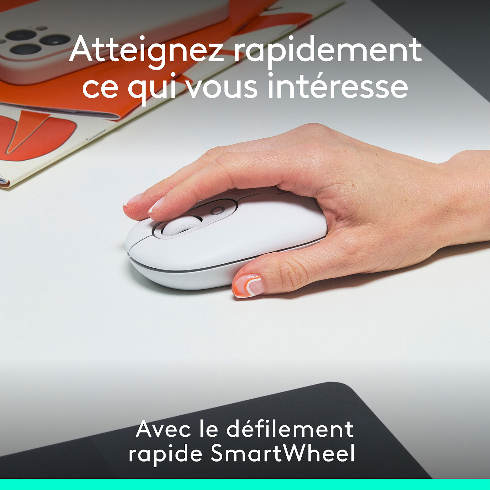 Logitech POP Mouse (White)