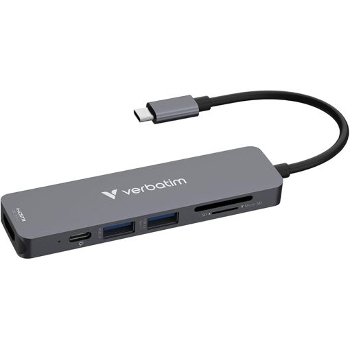 Estación de acoplamiento Verbatim - Para portátil - USB-C - HDMI