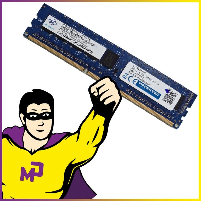 Nanya 8GB DDR3 RAM (NT8GC7C8PB0NF-CG, PC3-10600, 1333MHz, CL9)