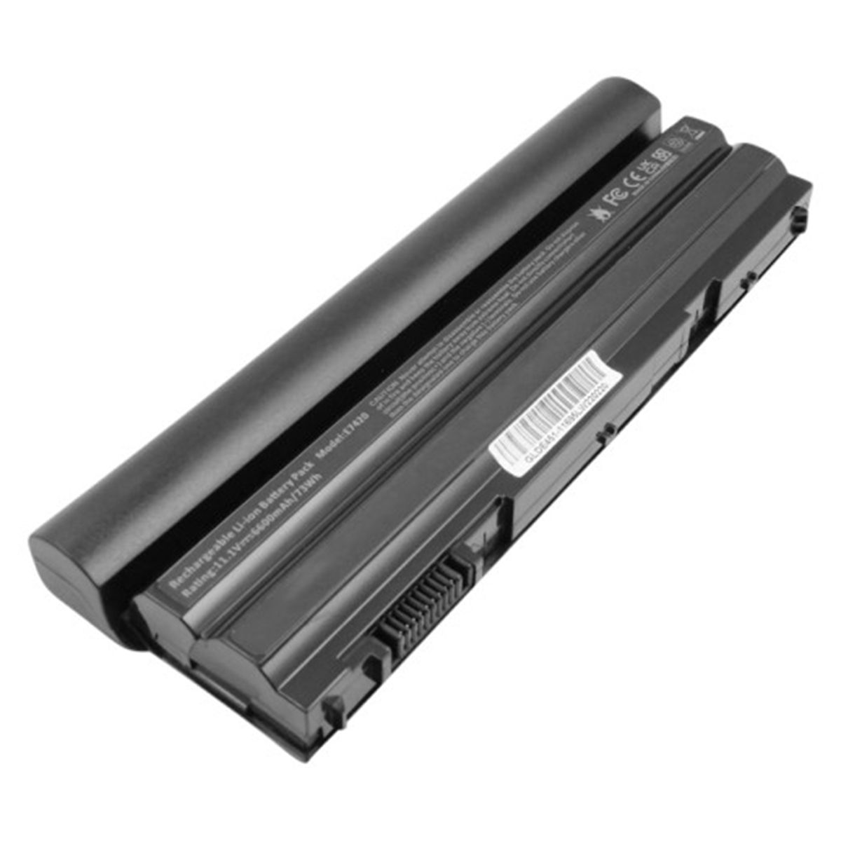 Avizar Lithium-ion Battery for Dell Latitude E5430 / E5520 - 11.1V, 6600mAh, 73Wh (Black)