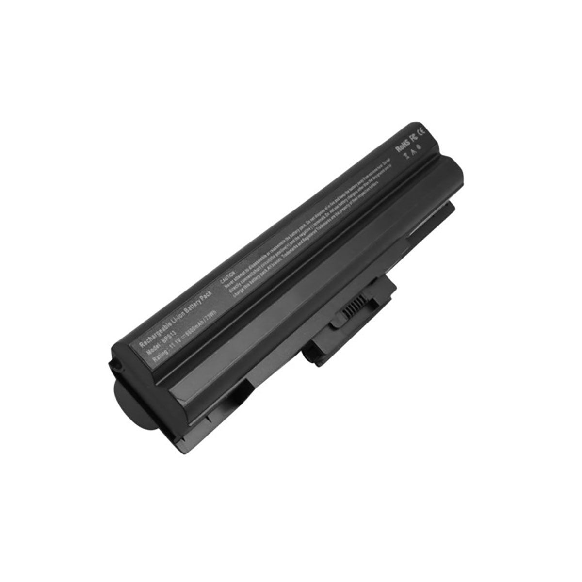 Batería Avizar de 6600 mAh de ion de litio para portátiles Sony (Negra)