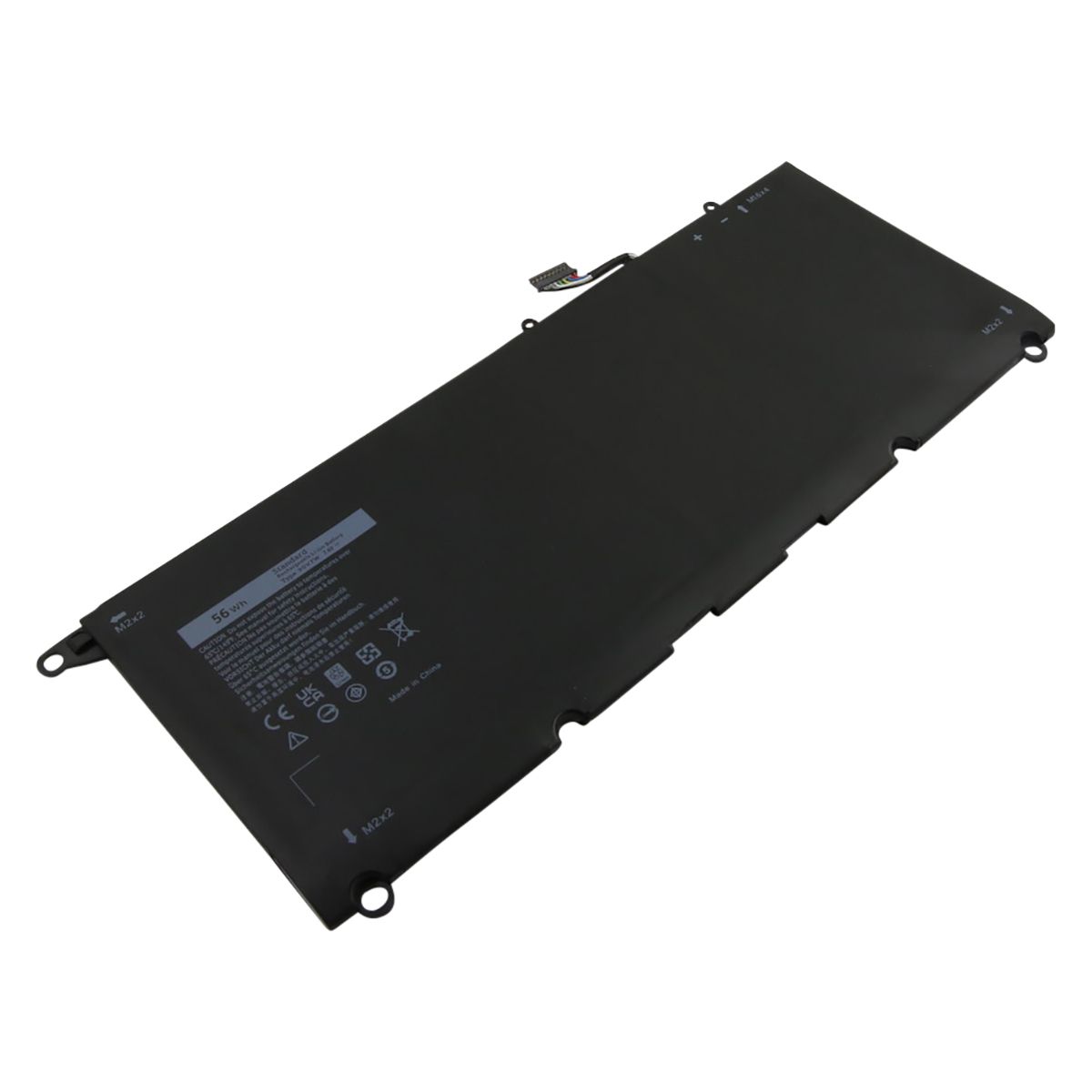 Dell XPS 13 9350 Li-Polymer Battery (7.6V, 7369mAh, 56Wh) - Black