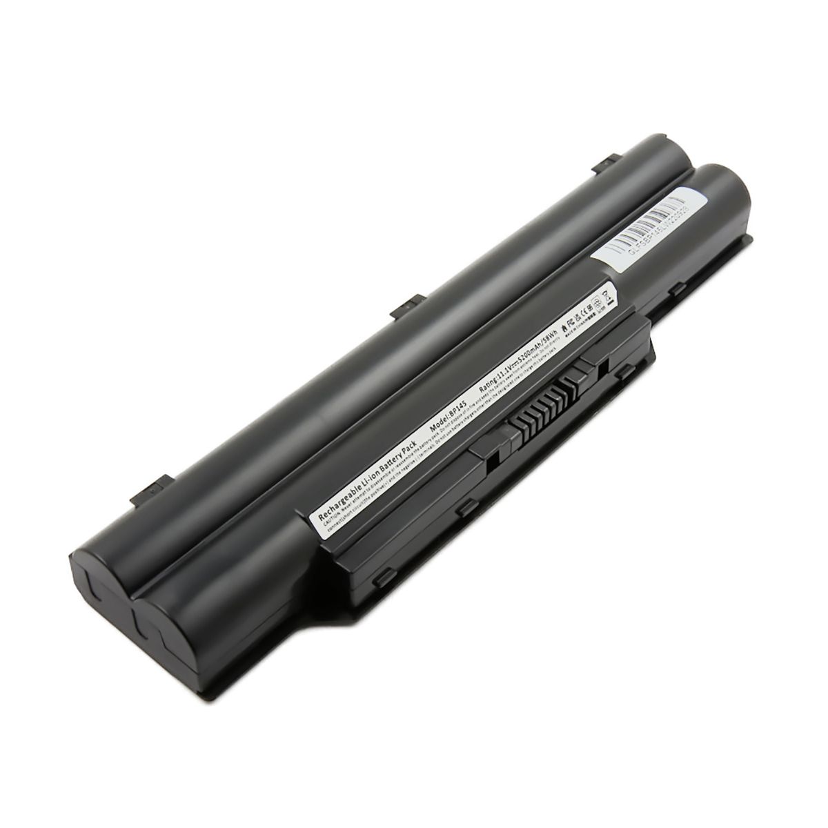 Batería de ion de litio 11.1V 5200mAh para Fujitsu LifeBook E752 S760 (Negra) por Avizar