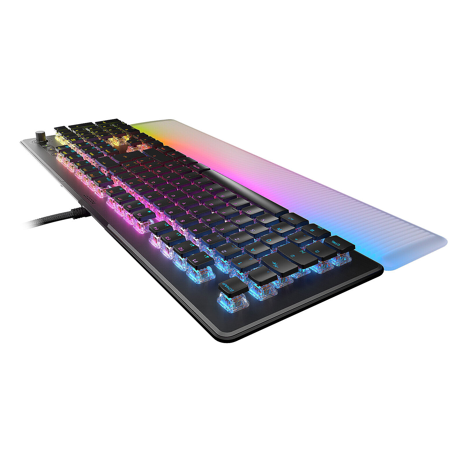 Teclado ROCCAT Vulcan II Max Lineal Negro (Conmutadores Ópticos Rojos Titan II)