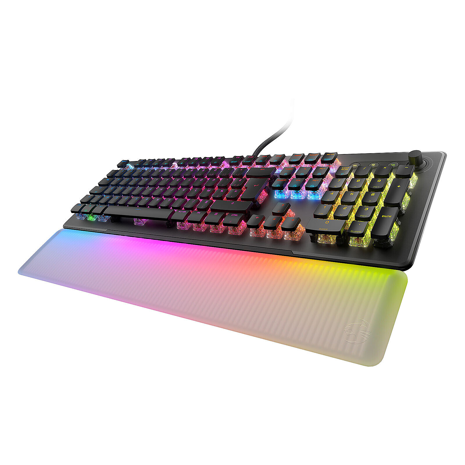 Teclado ROCCAT Vulcan II Max Lineal Negro (Conmutadores Ópticos Rojos Titan II)