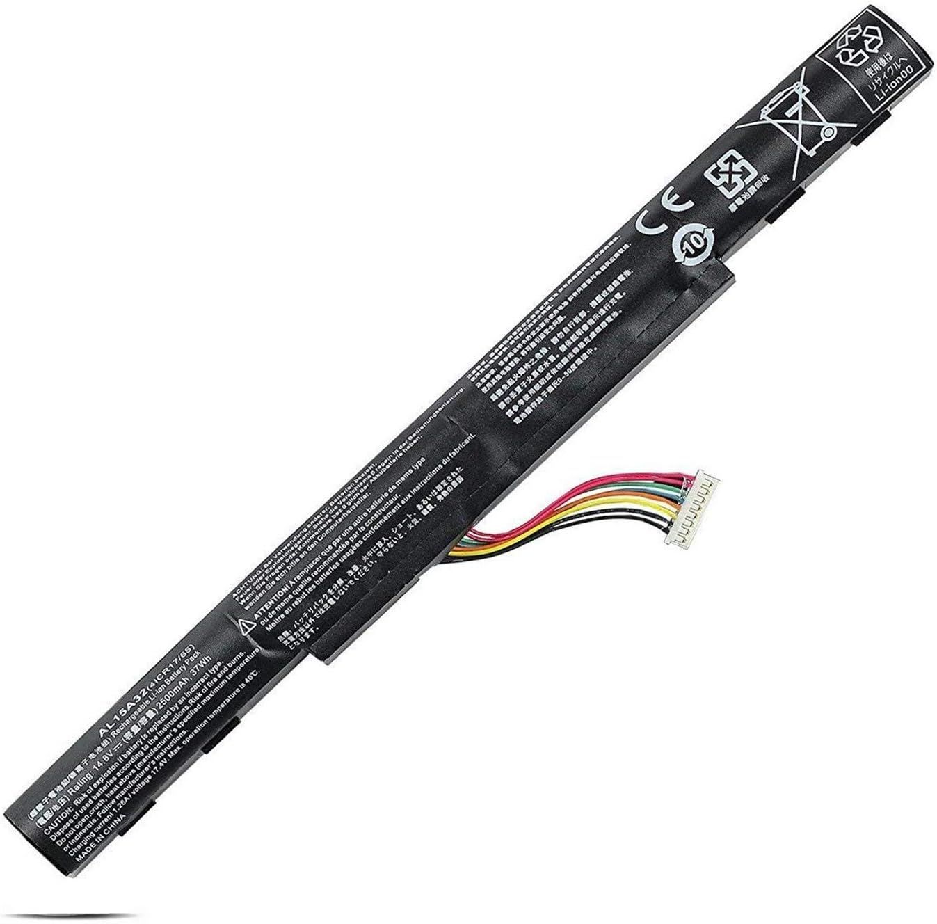 AOAL Li-ion Laptop Battery for Acer Aspire E5 Series (14.8V 37Wh 2500mAh)