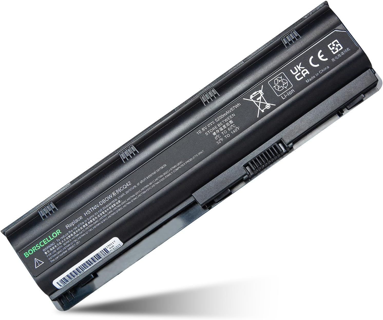 Batería de repuesto AOAL MU06 Cq42 593553-001 para HP G62 Pavilion G6 G7