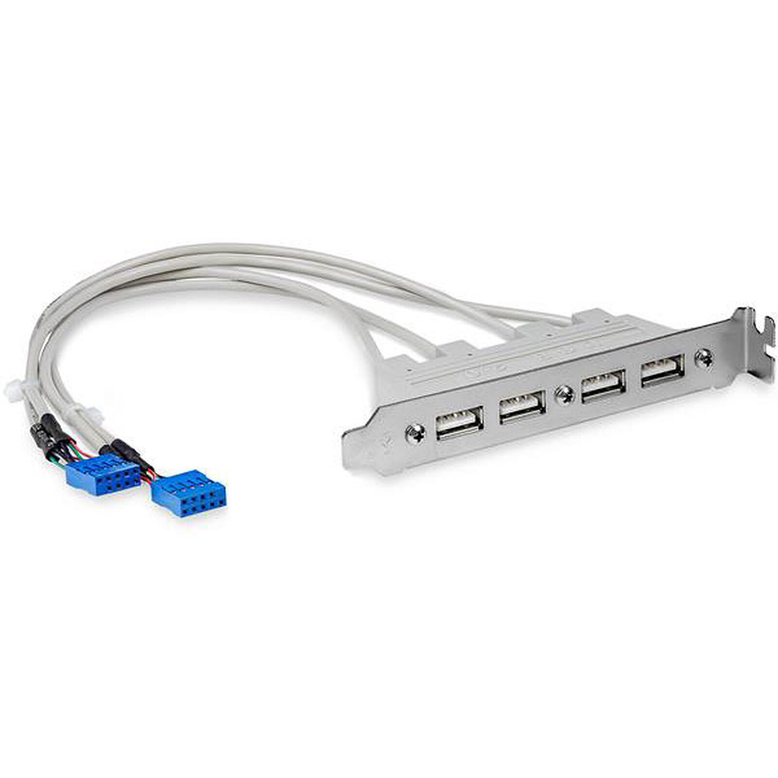 StarTech.com USB 2.0 IDC 10-Pin a 4 Puertos USB A Adaptador Cable