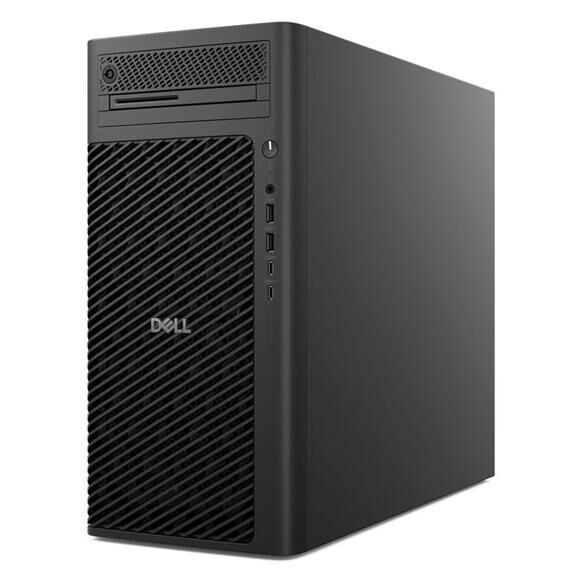 Torre Dell Pro Max T2 FCT2250 - PC de IA - Procesador Core Ultra 7 265/hasta 5,3 GHz - vPro Empresarial - 32 GB de RAM - SSD 1 TB - NVMe, TLC - NVIDIA RTX 2000 Ada - Ethernet Gigabit - Win 11 Pro - Negro