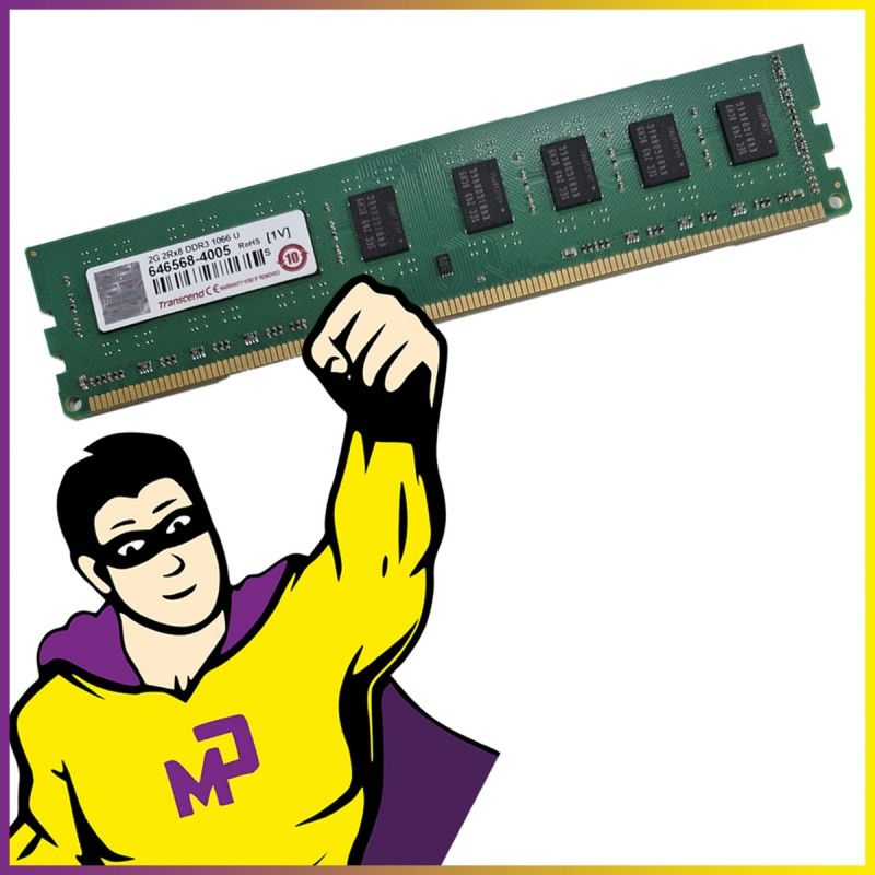 Transcend 2GB DDR3 RAM (TS256MLK64V1U)