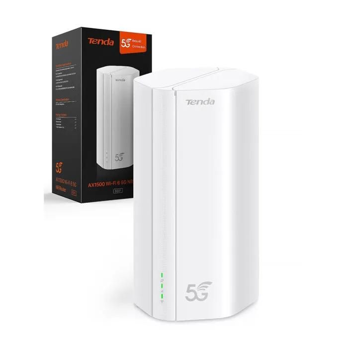 Tenda 5G Wi-Fi 6 Router (5G01 AX1500)