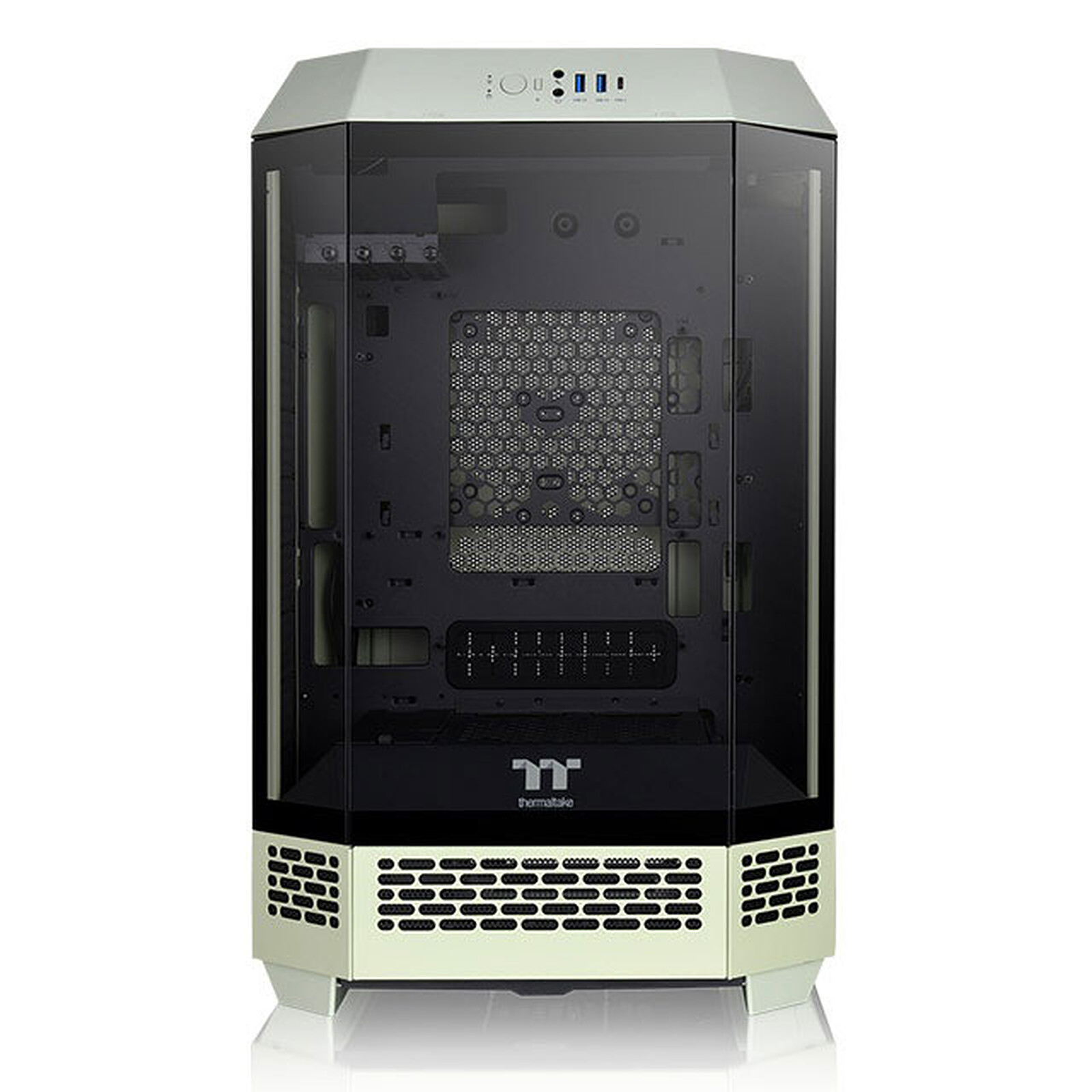 Thermaltake The Tower 300 Mini PC Case, Matcha Green