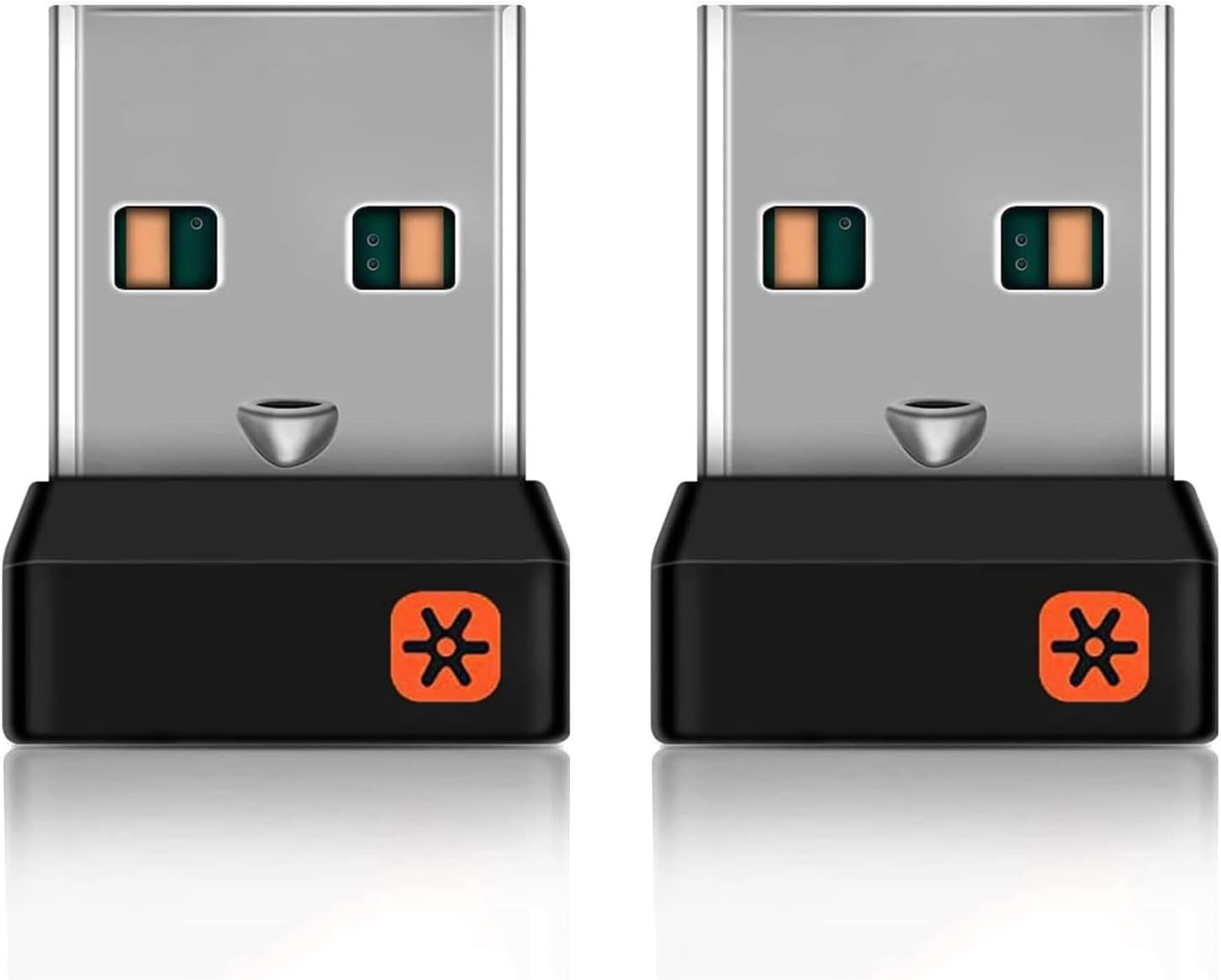 Receptor Bluetooth ALLOMN, adaptador inalámbrico de 2.4 GHz con 6 canales para teclados Unifying K230, K330, K350, K360, K520