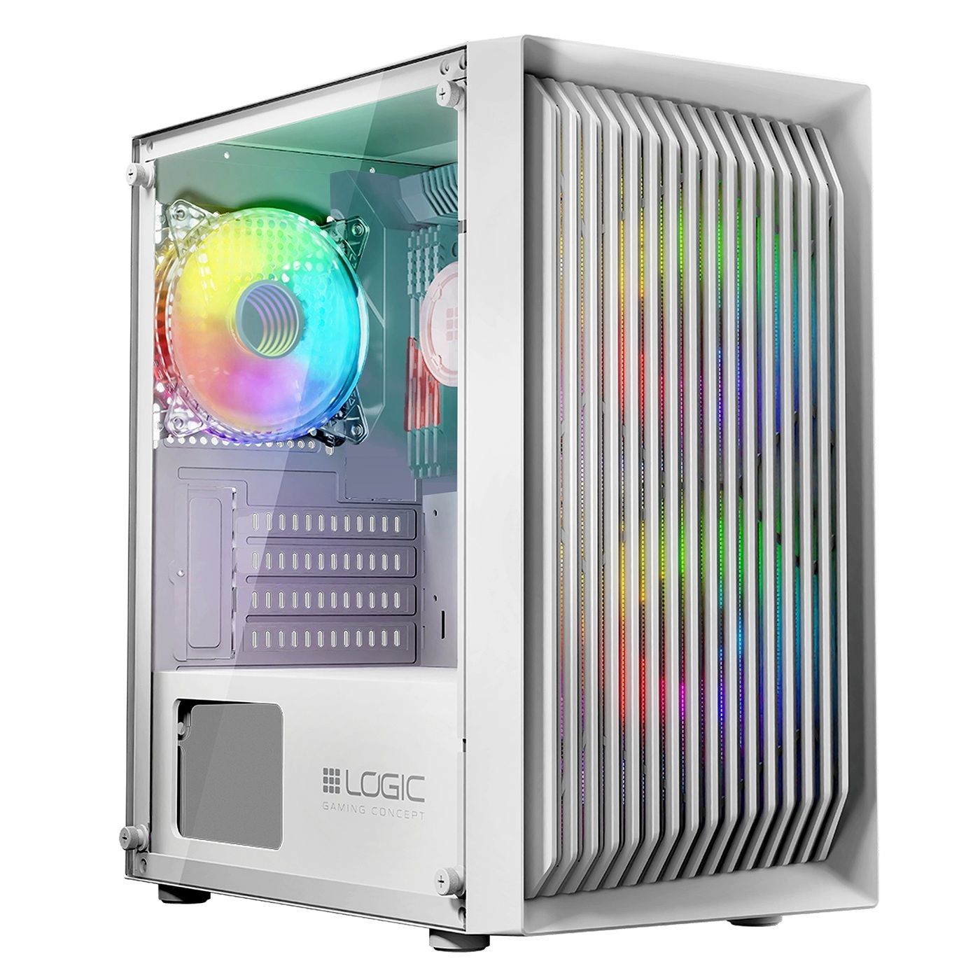 VIST White Ryzen 7 5700G - 32GB RAM - AMD Radeon RX VEGA 8 - 2TB SSD - WiFi - Windows 11 Pro