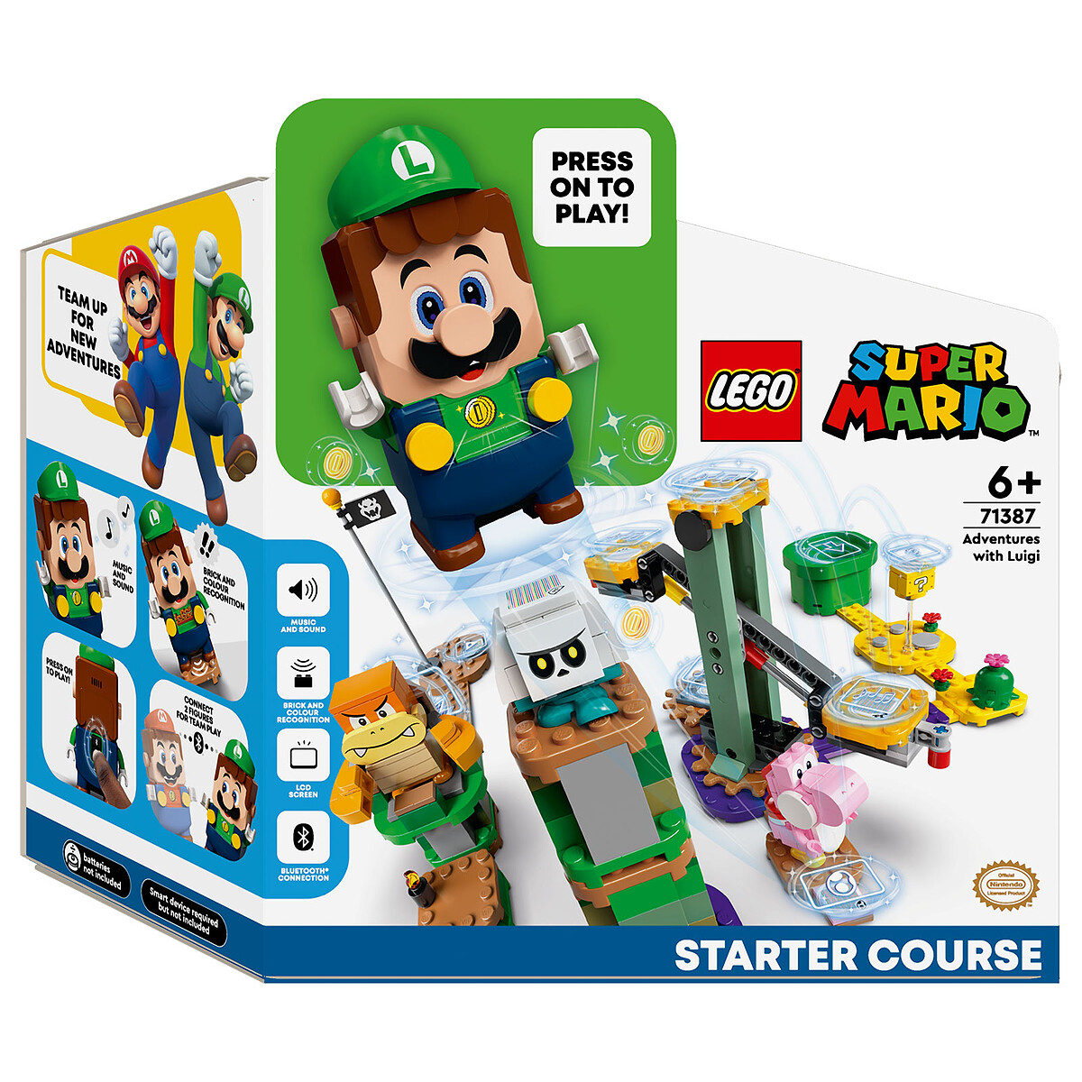 LEGO Super Mario 71387 Pack de Démarrage Les Aventures de Luigi