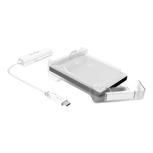Caja externa RaidSonic ICY BOX IB-AC703-C - 2,5' - SATA 6Gb/s - USB 3.0 - Blanco