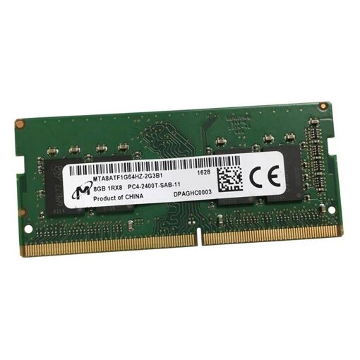 Memoria RAM SODIMM Micron 8GB DDR4 (MTA8ATF1G64HZ-2G3B1) - 2400MHz, CL17