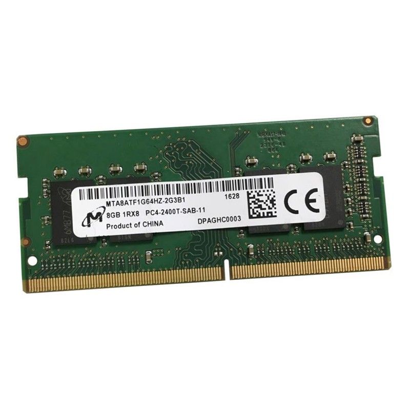 Micron 8GB DDR4 SODIMM RAM (MTA8ATF1G64HZ-2G3B1) - 2400MHz, CL17