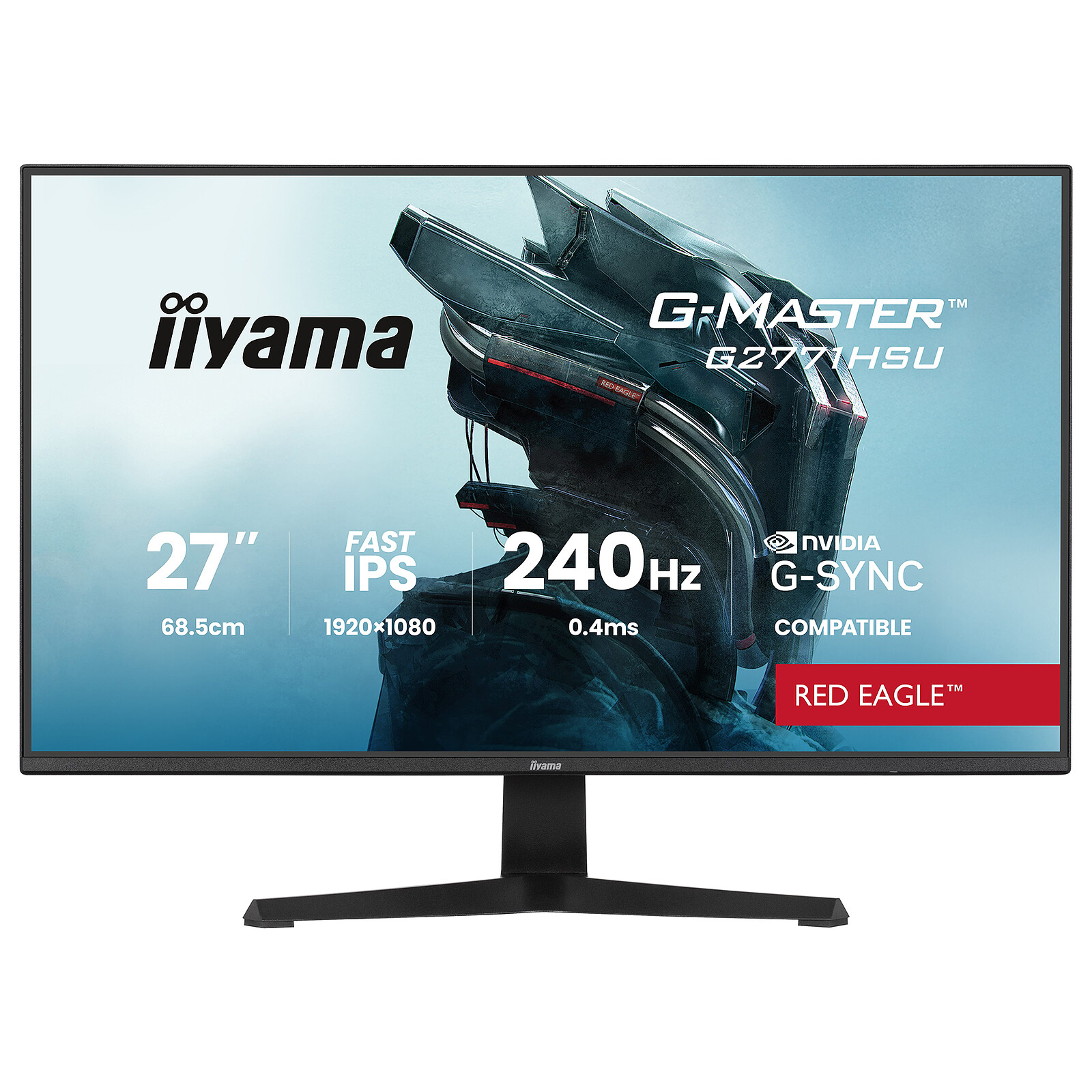 iiyama 27" LED - G-Master G2771HSU-B1 Red Eagle