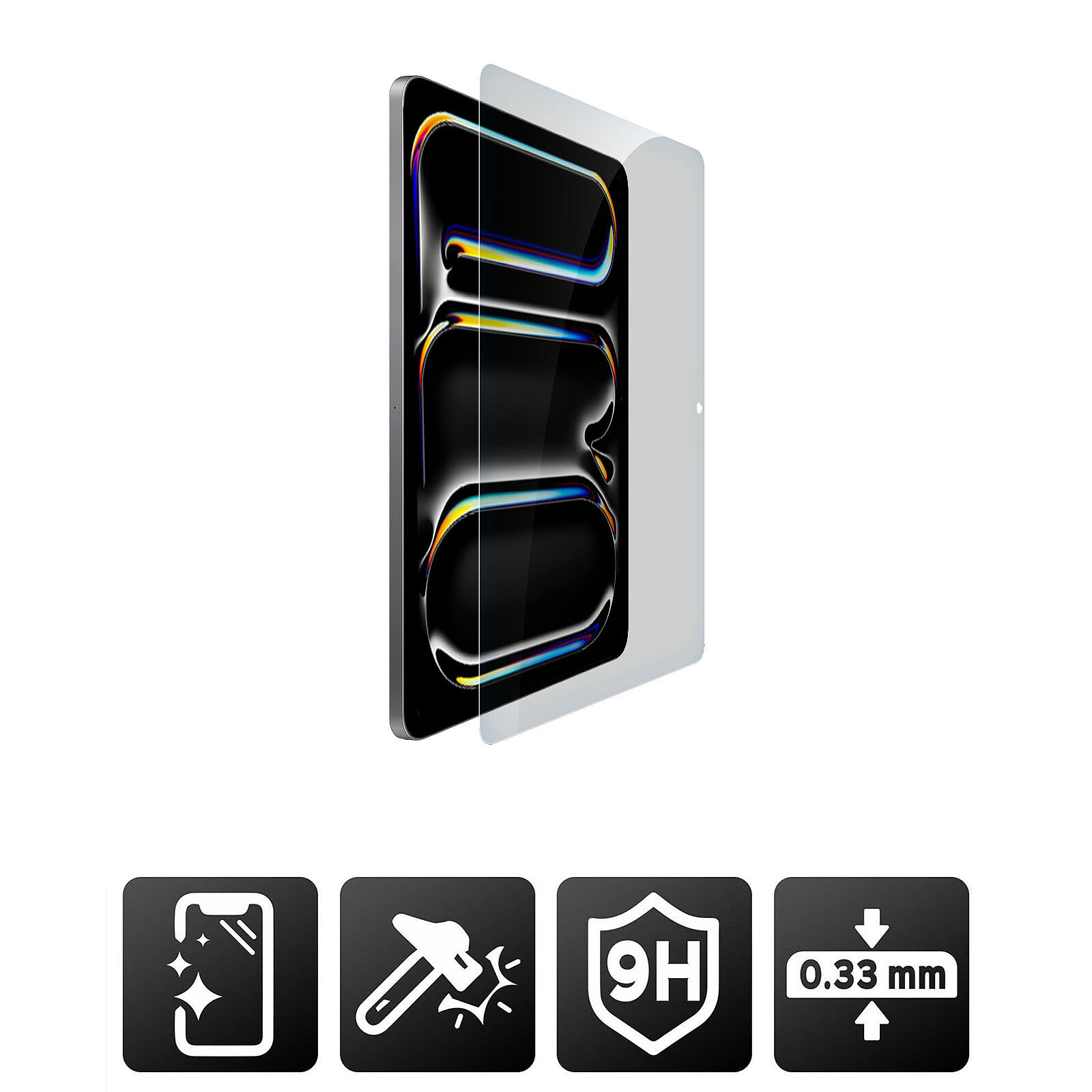 Akashi Premium Tempered Glass iPad Pro M4 (2024) 13"