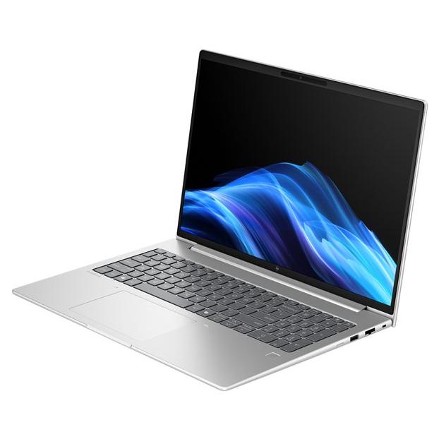 HP EliteBook 6 G1a AI - Intellegent Laptop - 177-Degree Hinge - AMD Ryzen 5 - Up to 4.9 GHz - Win 11 Pro - Radeon 760M - 16GB RAM - 512GB SSD NVMe - 16" IPS 1920 x 1200 - Gigabit Ethernet - Wi-Fi 7, Bluetooth