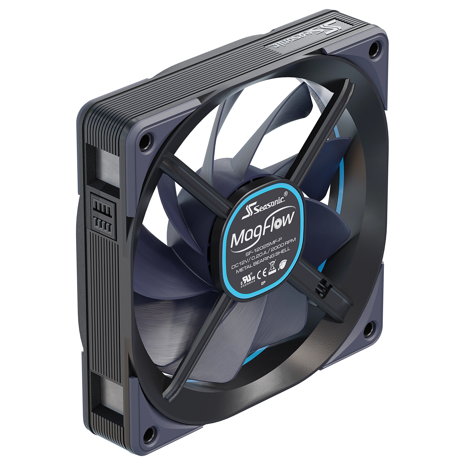 Seasonic MagFlow 120mm Fans (3-Pack)