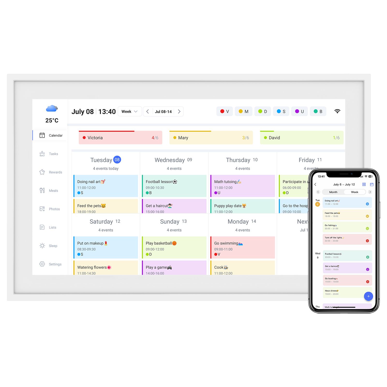 Blackview P15 Digital Calendar Tablet 2Go RAM + 32Go ROM