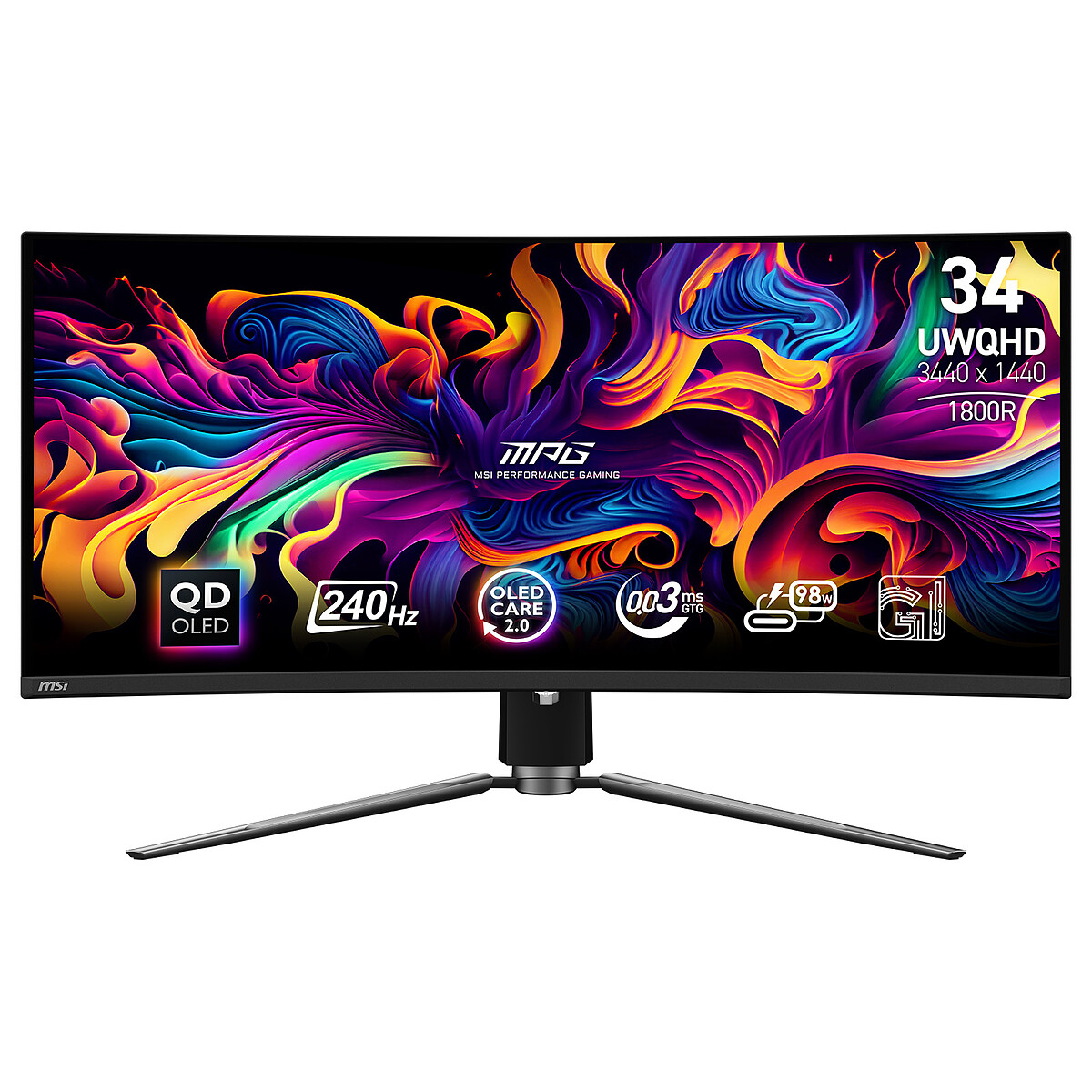 MSI 34" QD-OLED - MPG 341CQPX QD-OLED