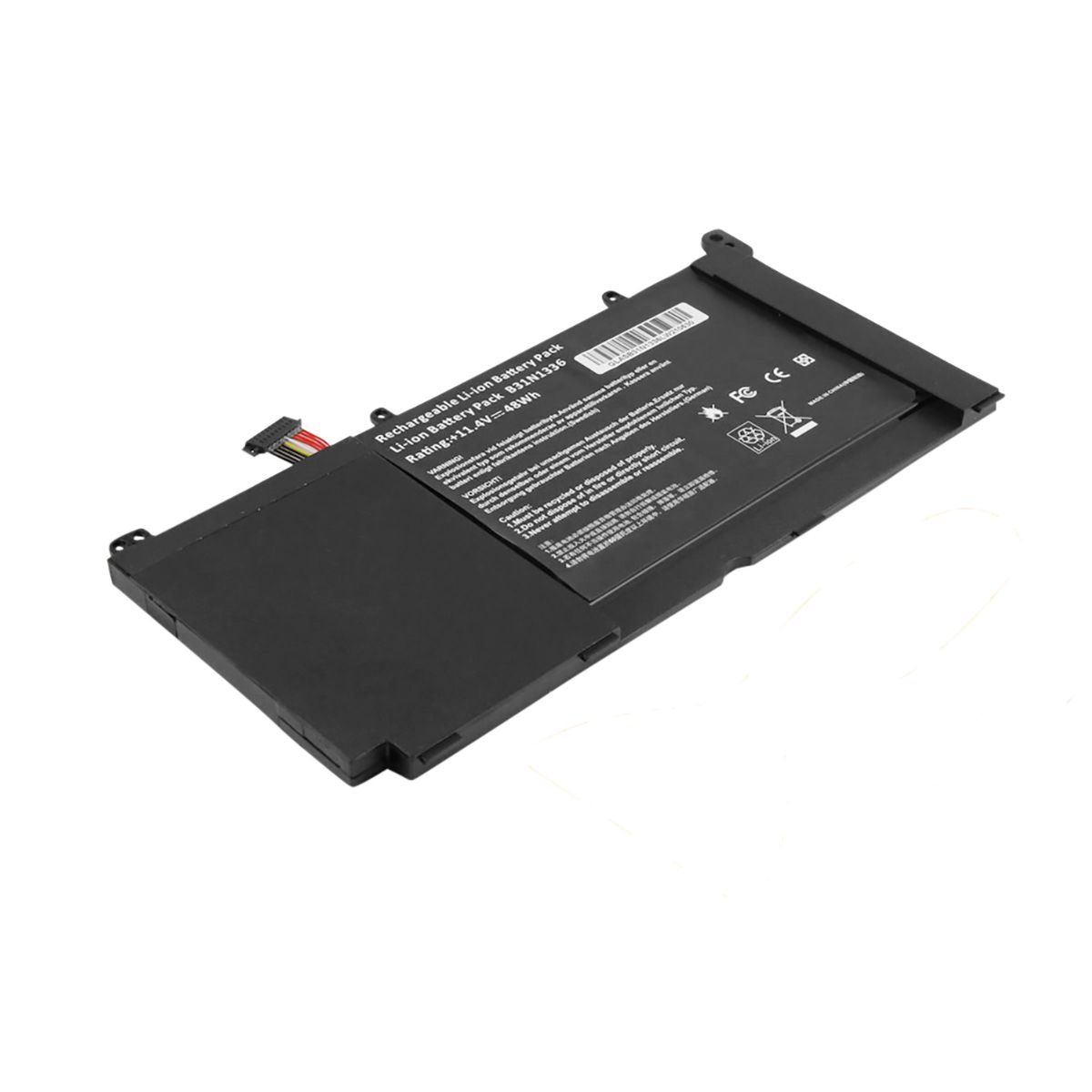 Asus R553LF Laptop Battery (11.4V, 4200mAh, 48Wh, Black) by Avizar